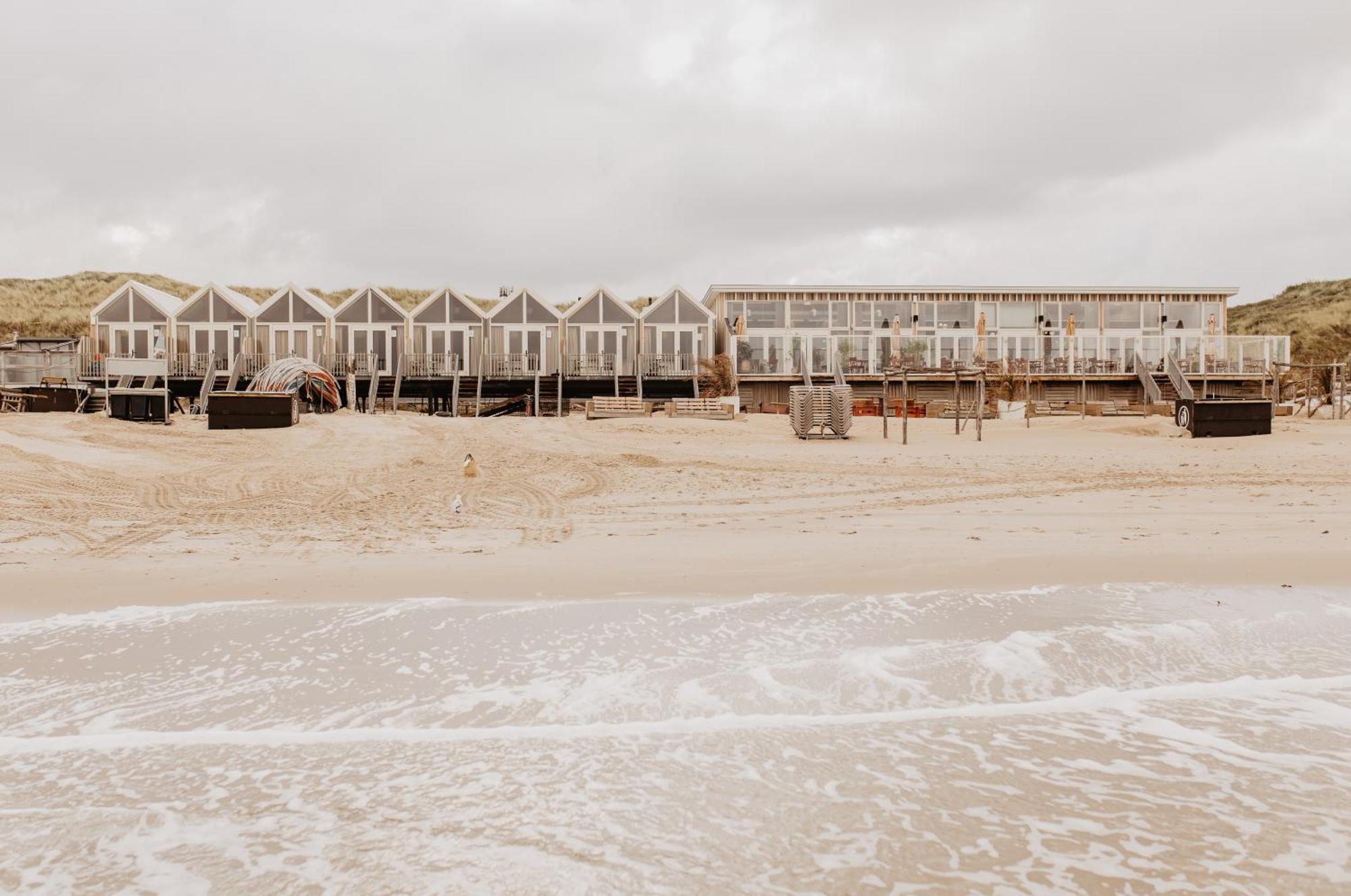 Strandhuisjes Zoomers Aan Zee Castricum Zewnętrze zdjęcie