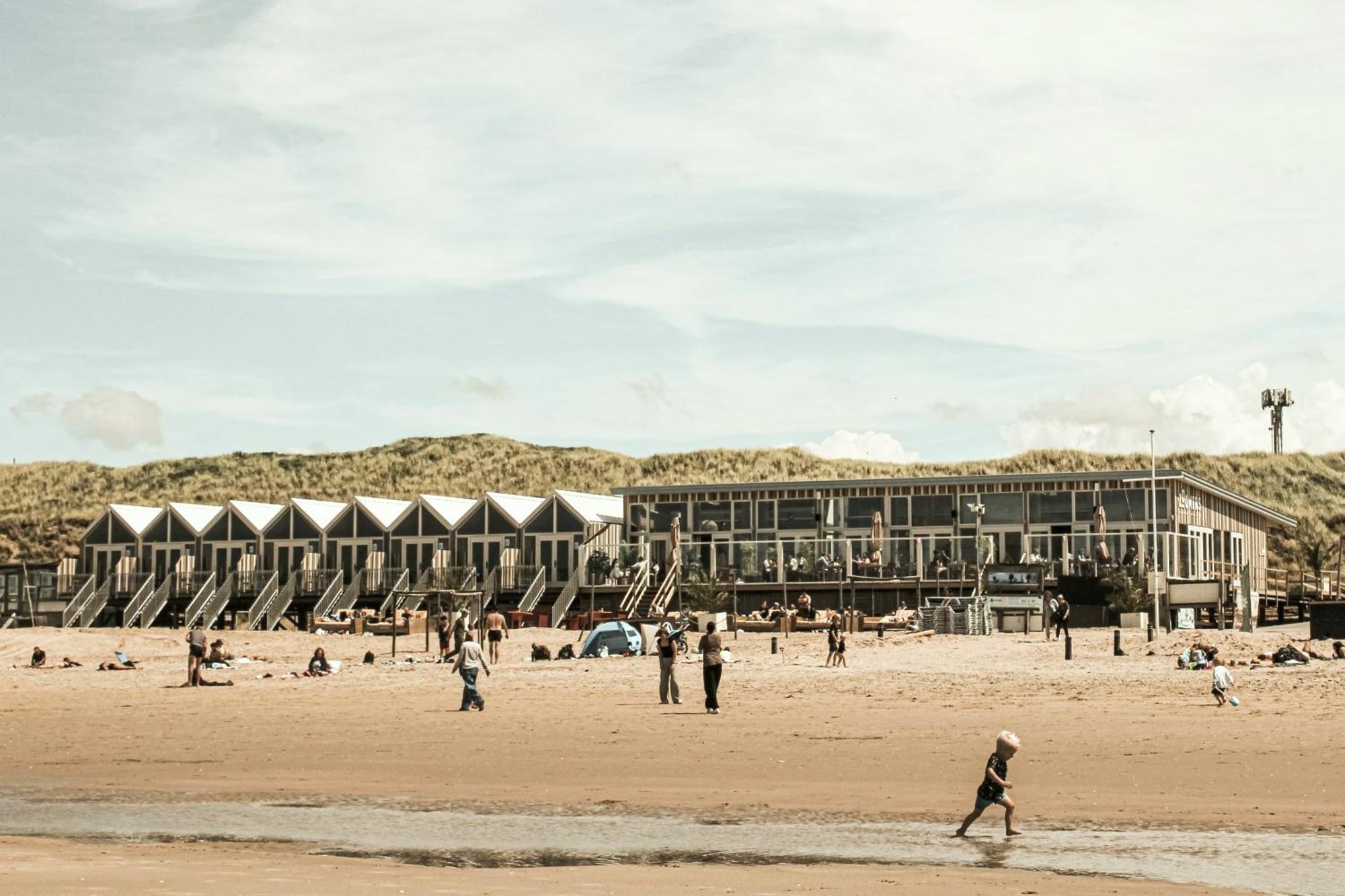 Strandhuisjes Zoomers Aan Zee Castricum Zewnętrze zdjęcie