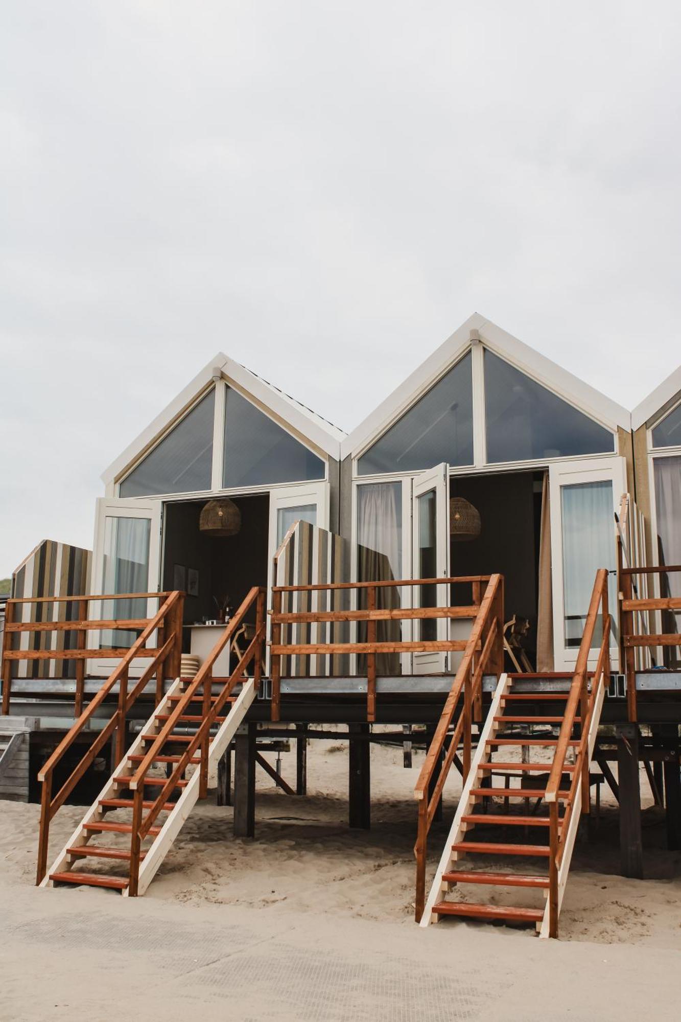 Strandhuisjes Zoomers Aan Zee Castricum Zewnętrze zdjęcie